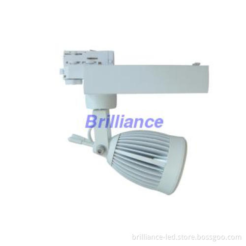 24W LED Track Light, 15° Beam Angle, EU 3 phase, Natural White